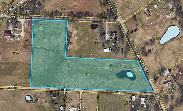 9.15 Acres of Land for Sale in Rocky Comfort, Missouri