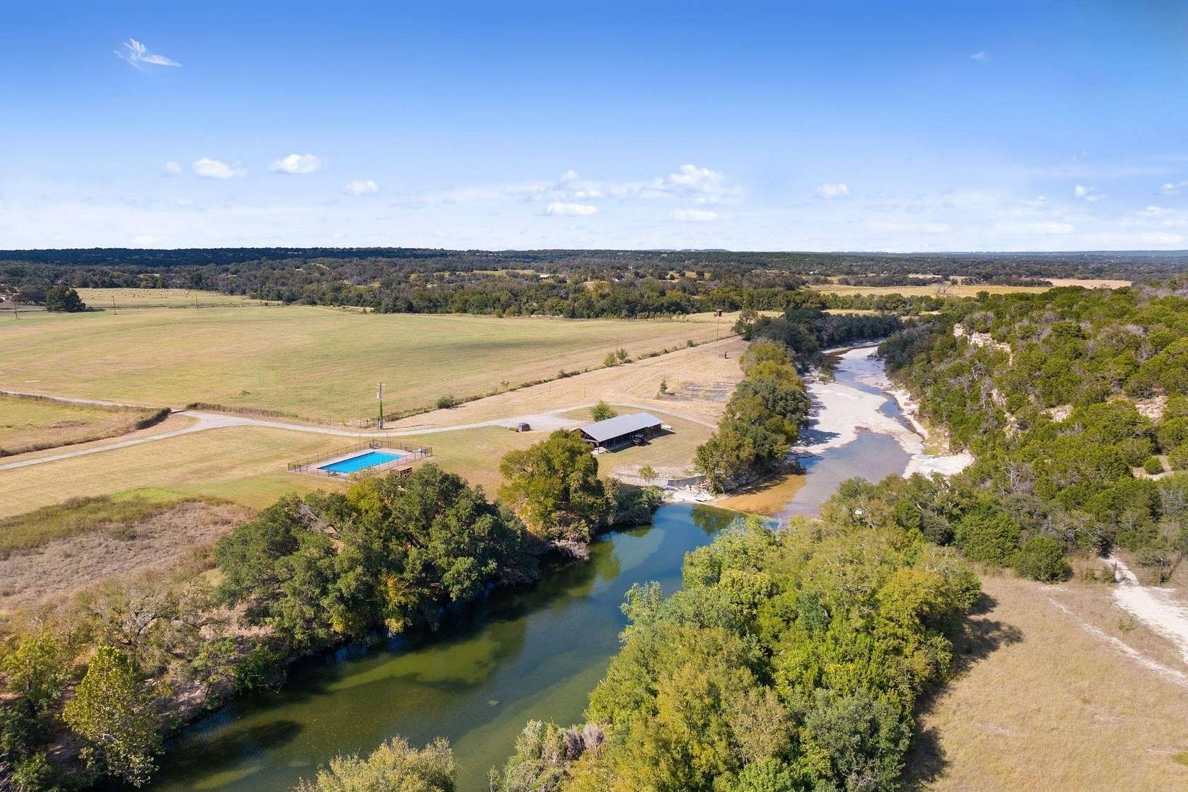 500 Acres of Land with Home for Sale in Briggs, Texas