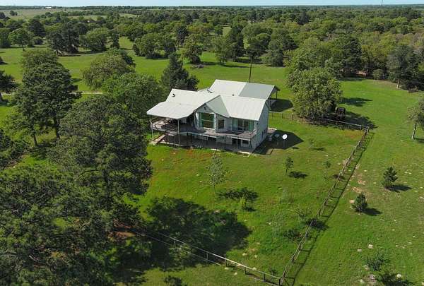 77.2 Acres of Land with Home for Sale in Red Rock, Texas