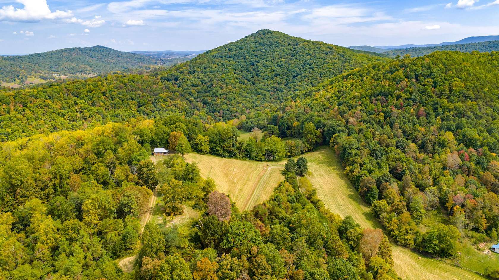 32 Acres of Land with Home for Sale in Lindside, West Virginia