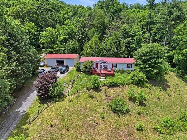 2.16 Acres of Land with Home for Sale in Tuckasegee, North Carolina