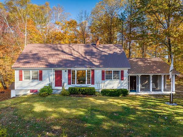 5.5 Acres of Residential Land with Home for Sale in Temple, Maine