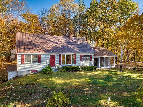 5.5 Acres of Residential Land with Home for Sale in Temple, Maine