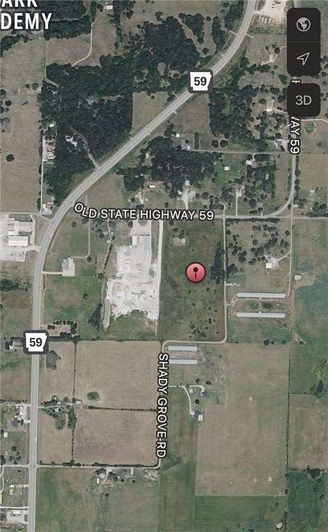 9.4 Acres of Commercial Land for Sale in Gentry, Arkansas