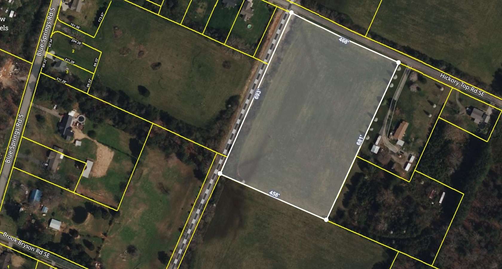 10.9 Acres of Land for Sale in Cleveland, Tennessee