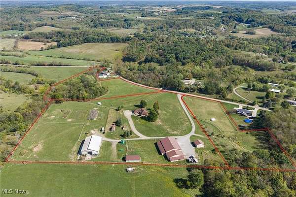 23.4 Acres of Land with Home for Auction in Sugarcreek, Ohio