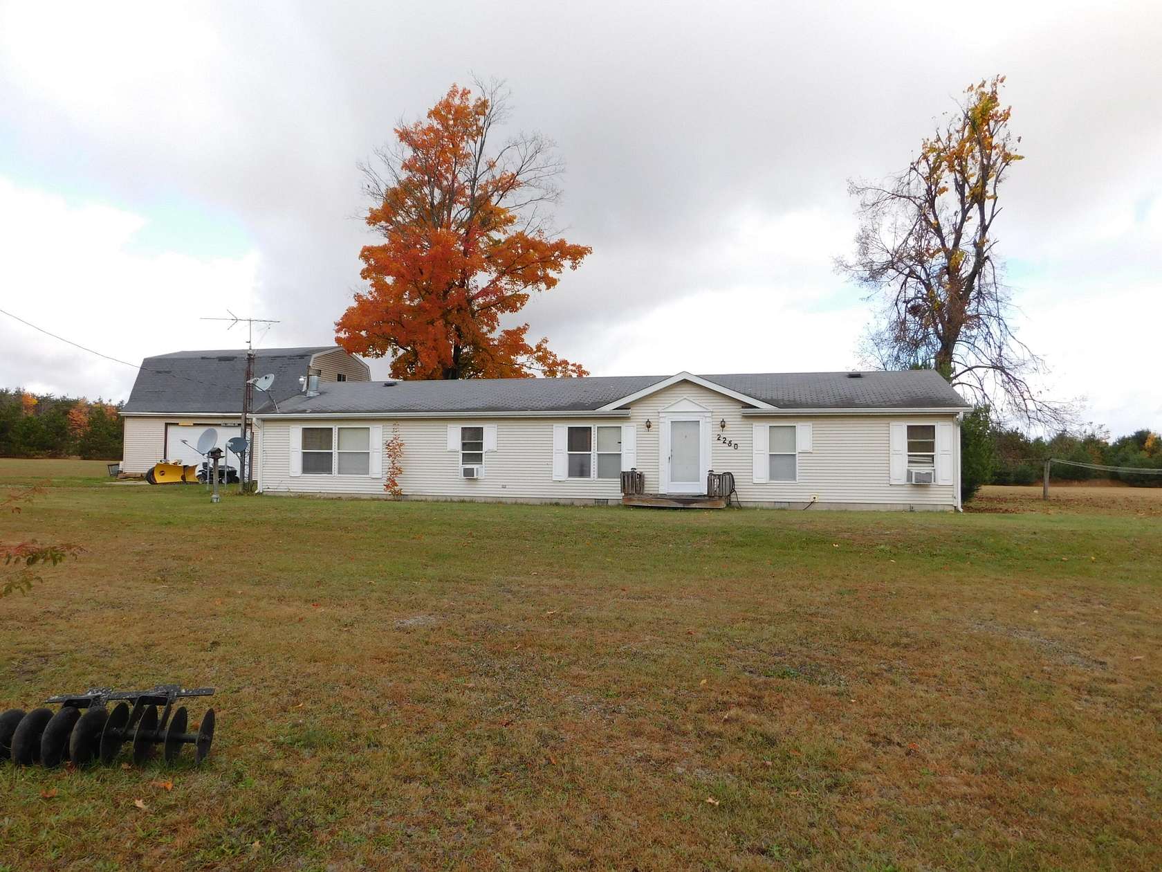 10 Acres of Residential Land with Home for Sale in Grayling, Michigan