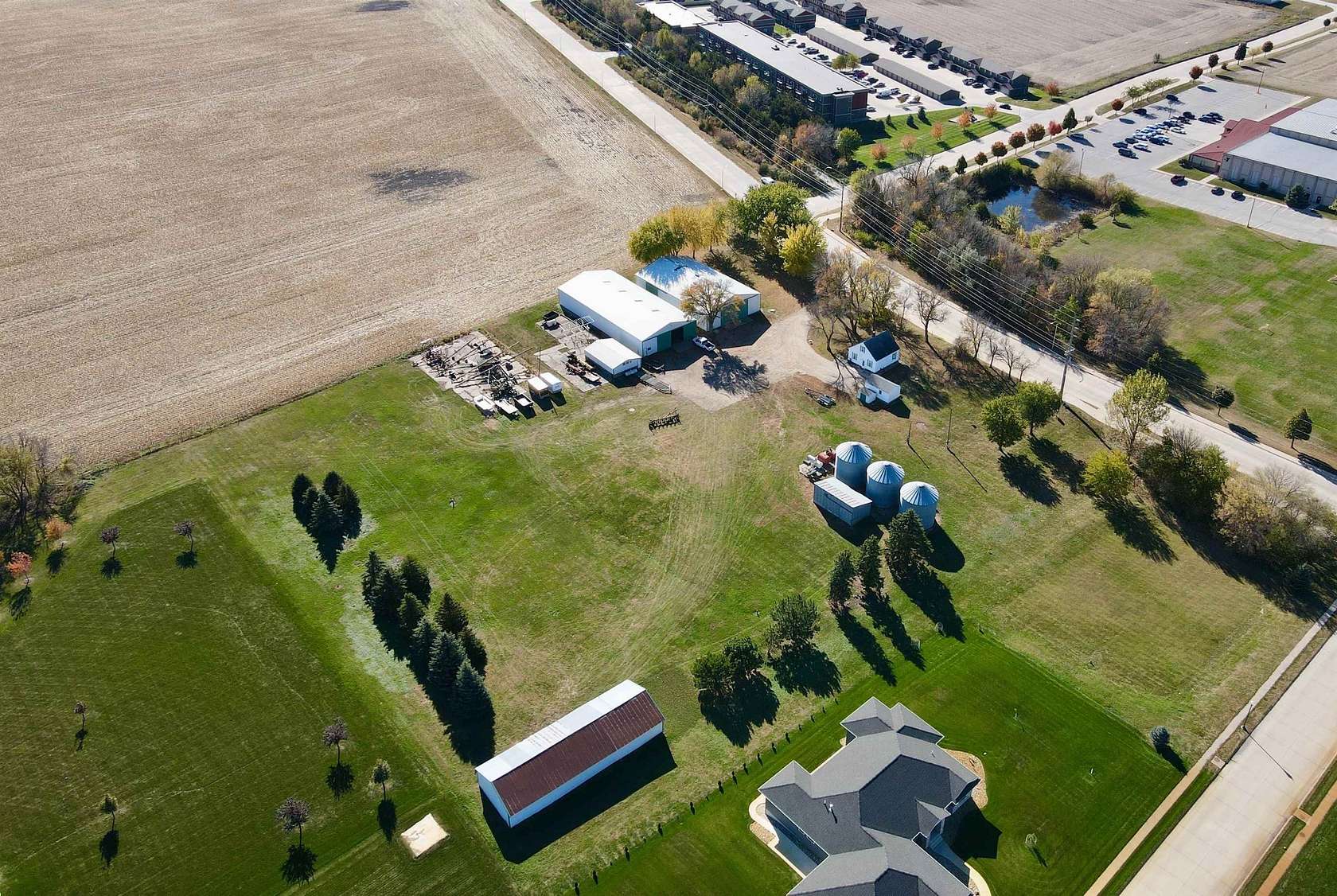 4.5 Acres of Residential Land with Home for Sale in Spirit Lake, Iowa