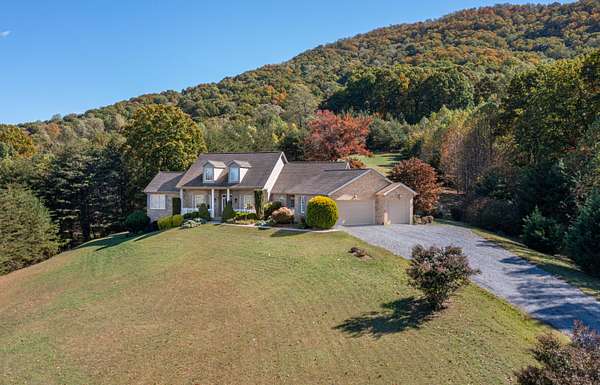 12.6 Acres of Land with Home for Sale in Roanoke, Virginia