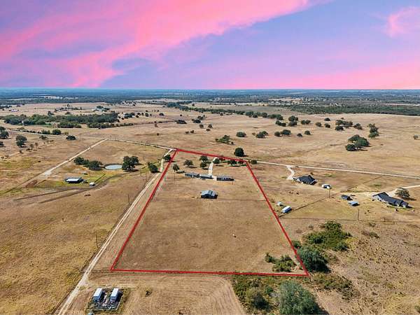 10 Acres of Land with Home for Sale in Lockhart, Texas