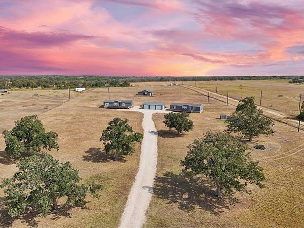 10 Acres of Land with Home for Sale in Lockhart, Texas