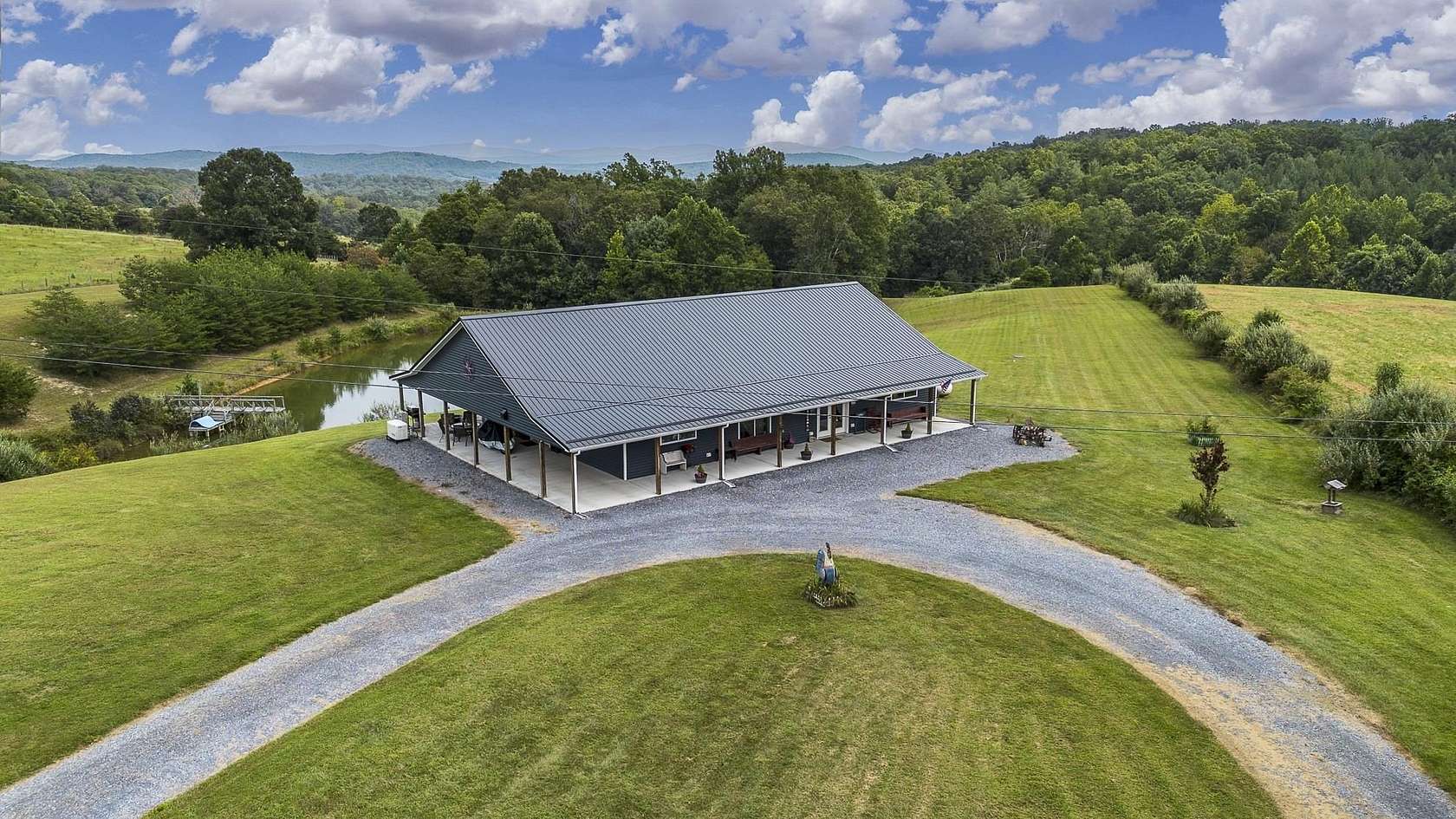 3 Acres of Residential Land with Home for Sale in Rockbridge Baths, Virginia