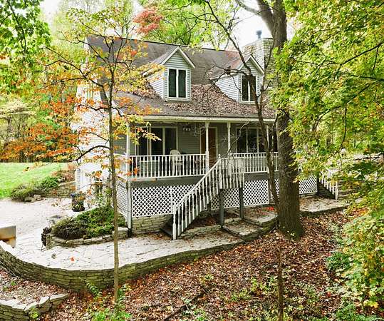 46 Acres of Land with Home for Sale in Connersville, Indiana