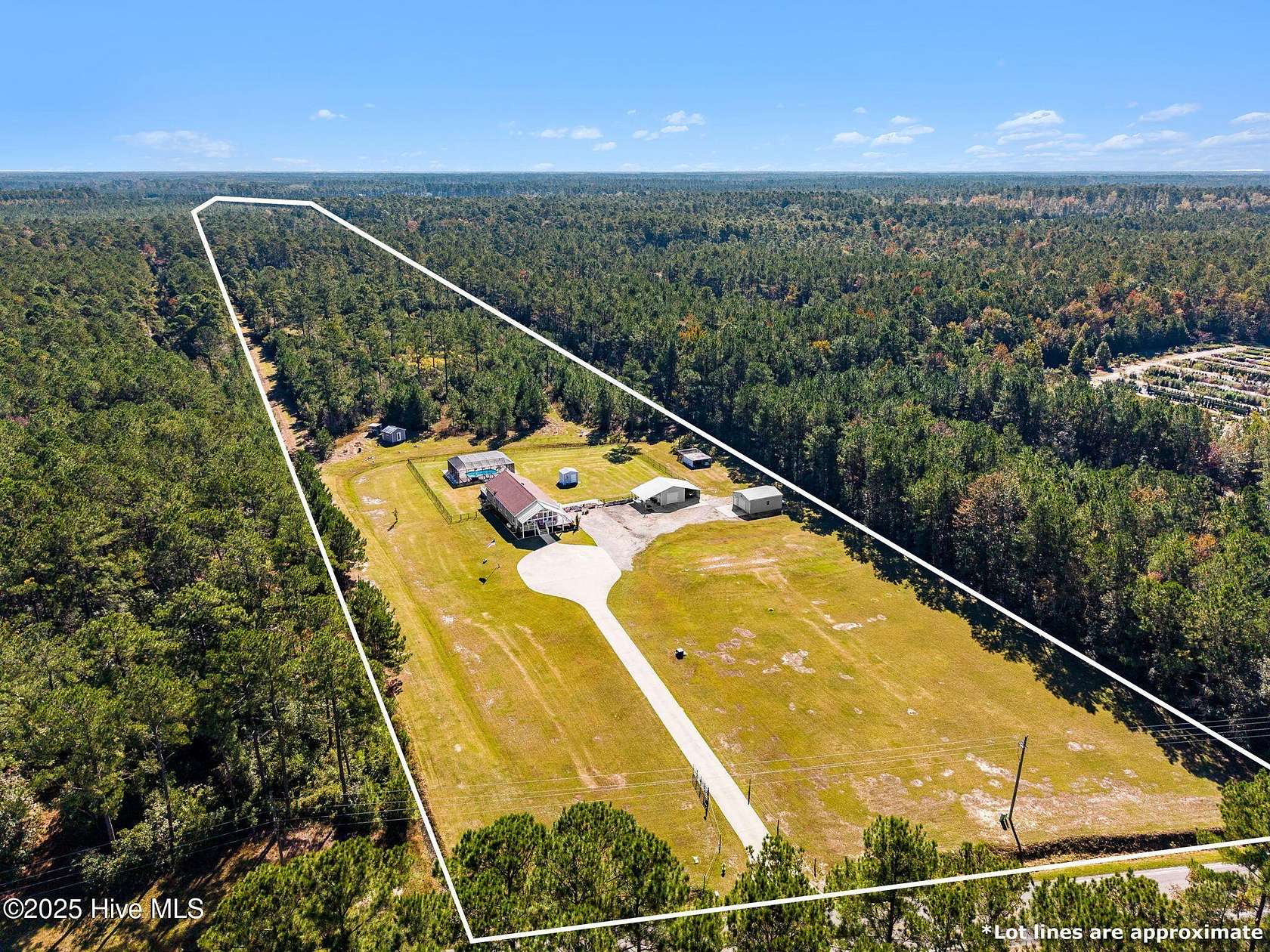 29.2 Acres of Land with Home for Sale in Ash, North Carolina