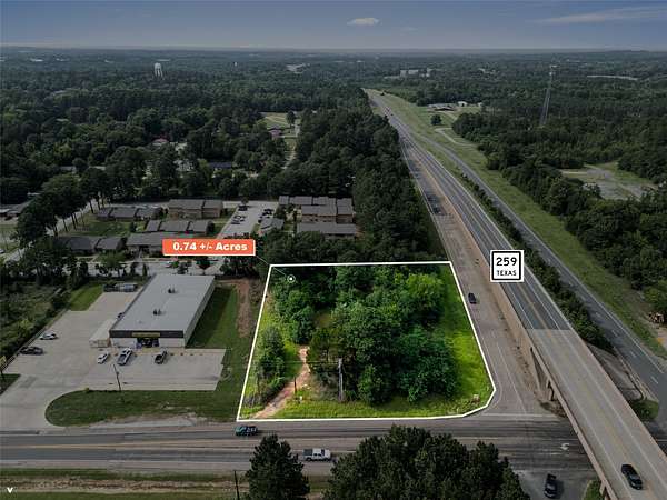 0.74 Acres of Commercial Land for Sale in Kilgore, Texas