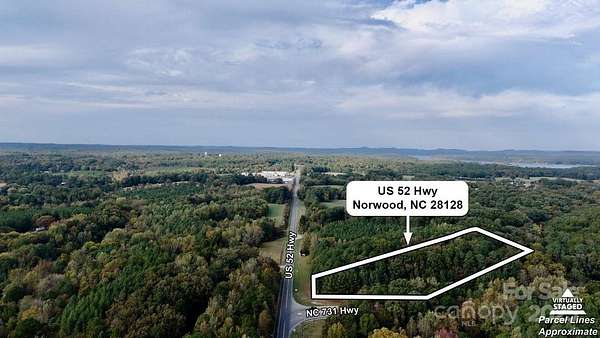 3.65 Acres of Residential Land for Sale in Norwood, North Carolina