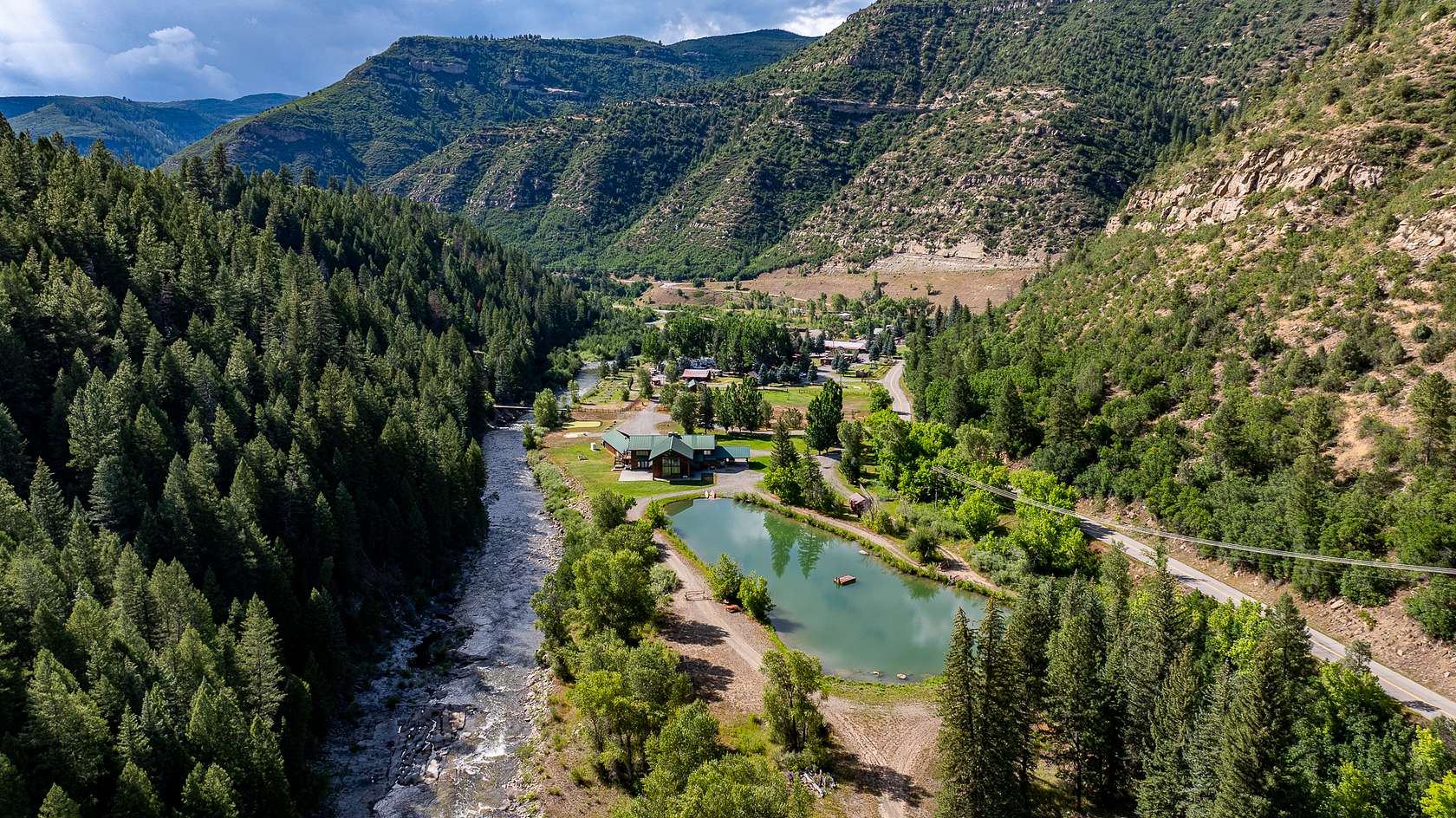 146 Acres of Recreational Land with Home for Sale in Somerset, Colorado