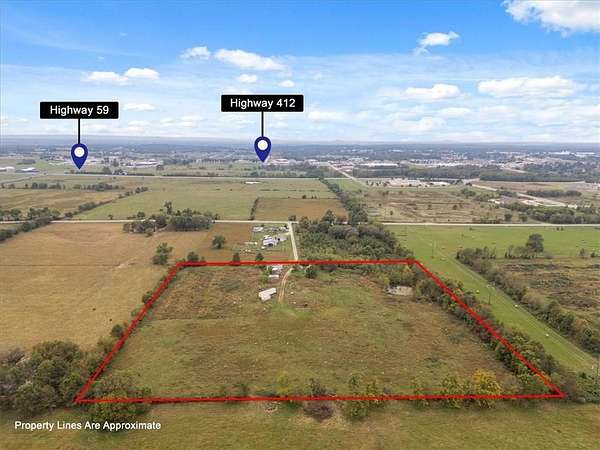 10 Acres of Mixed-Use Land for Sale in Siloam Springs, Arkansas