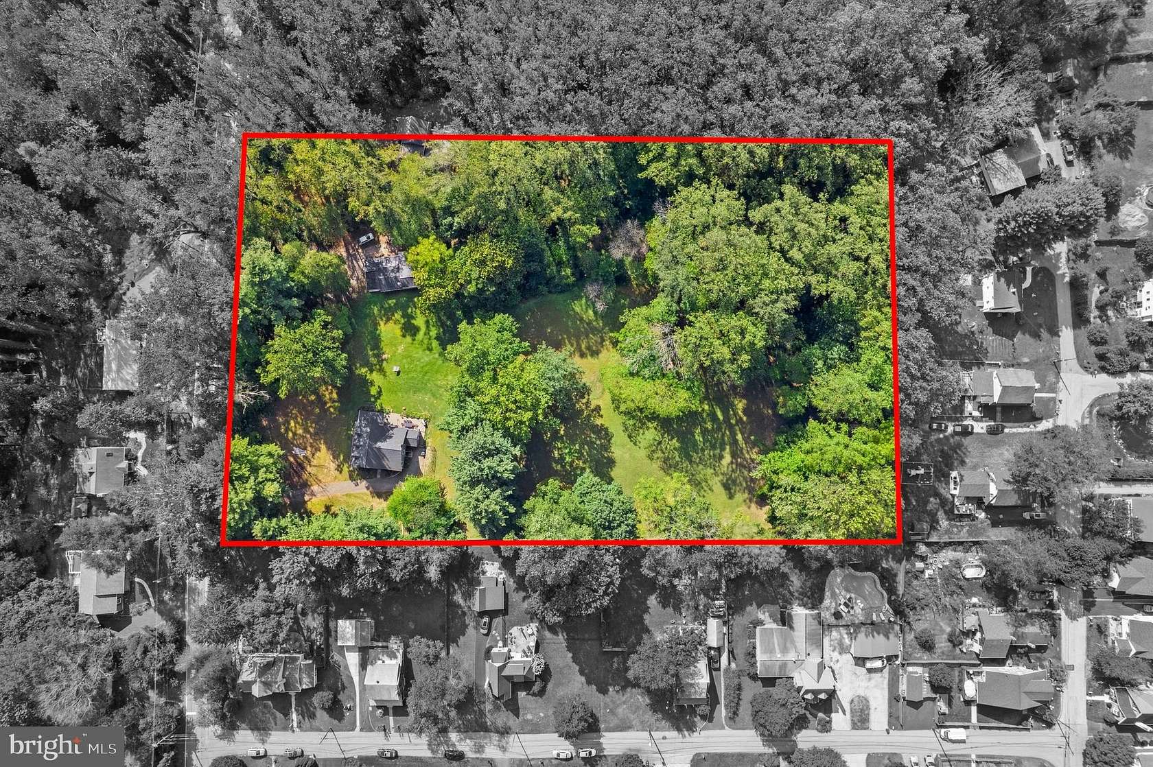 3.7 Acres of Residential Land with Home for Sale in Media, Pennsylvania