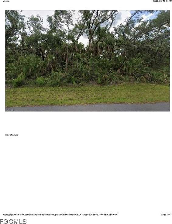 0.5 Acres of Residential Land for Sale in Lehigh Acres, Florida
