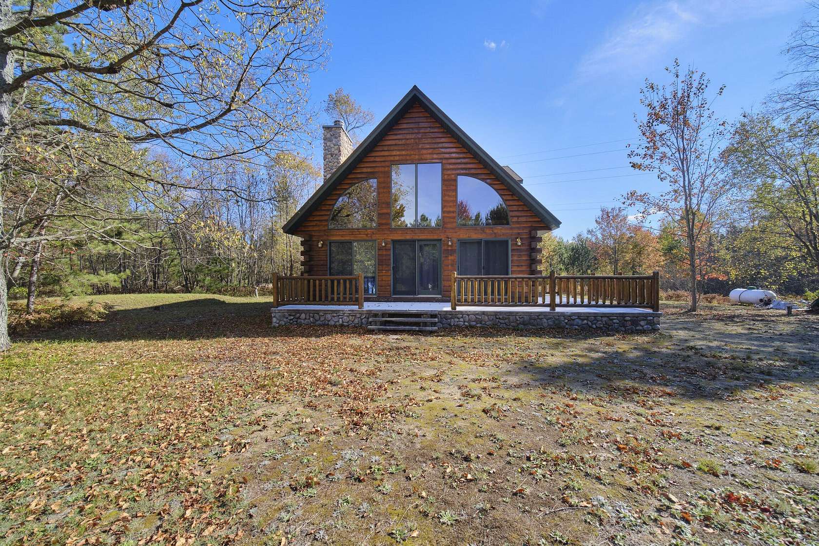 20 Acres of Recreational Land with Home for Sale in Kaleva, Michigan