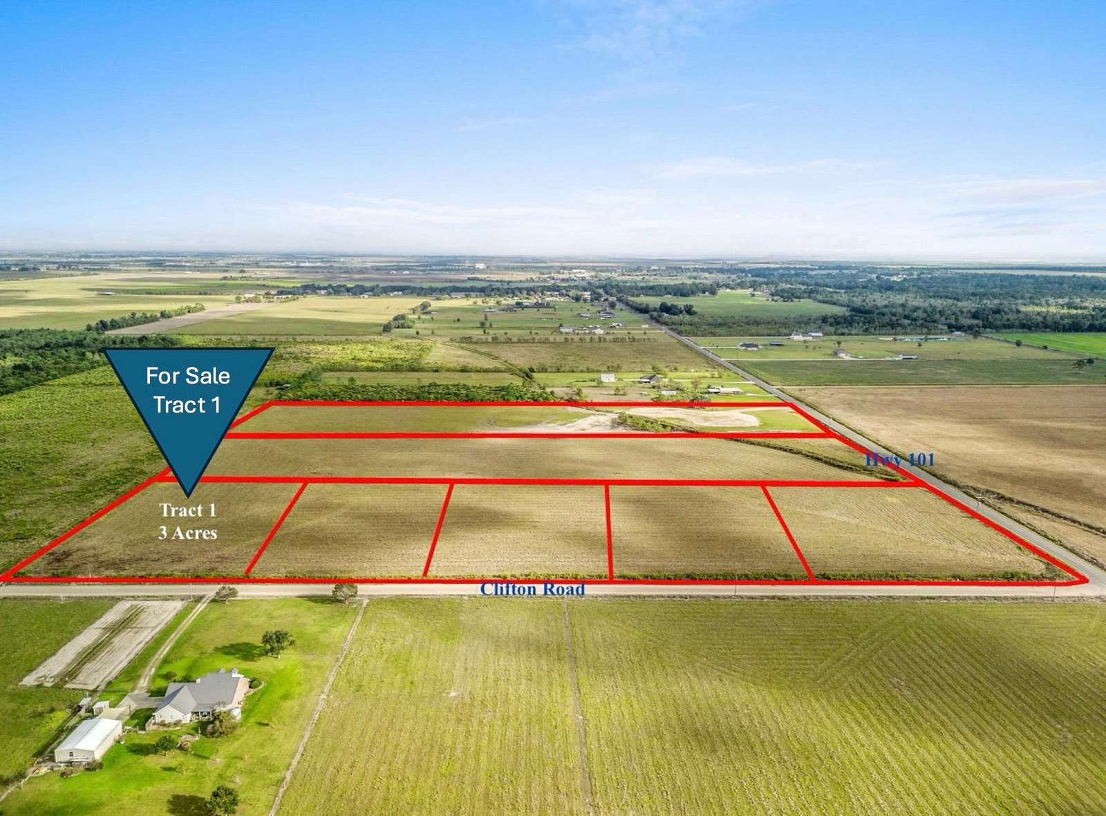 3 Acres of Residential Land for Sale in Lacassine, Louisiana