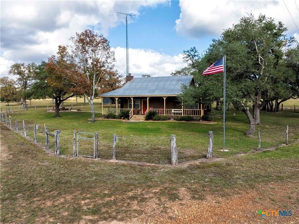 115 Acres of Recreational Land with Home for Sale in Sublime, Texas