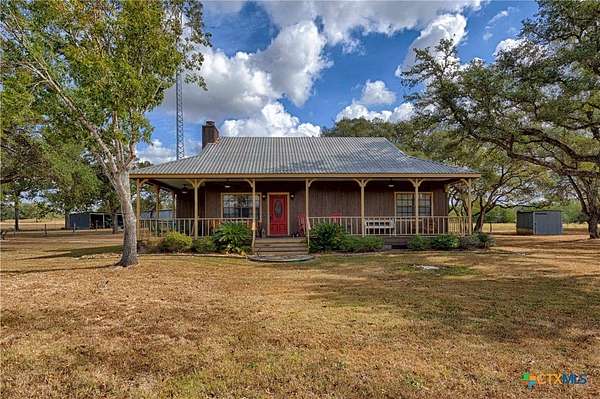 115 Acres of Recreational Land with Home for Sale in Sublime, Texas