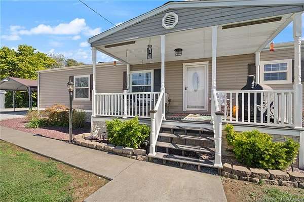 2.4 Acres of Residential Land with Home for Sale in Taswell, Indiana