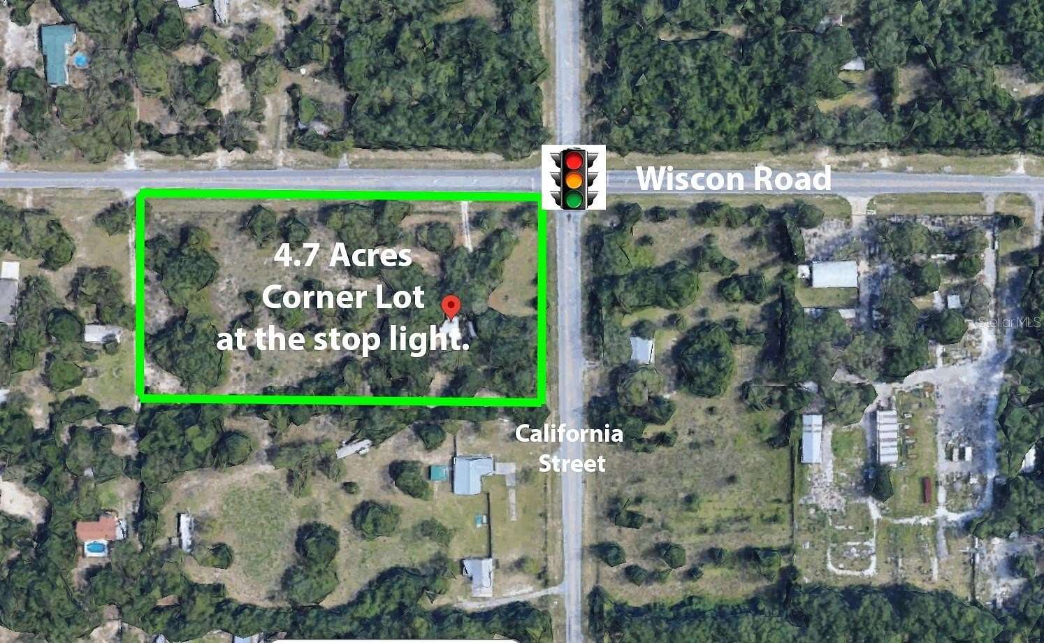 4.7 Acres of Land for Sale in Brooksville, Florida