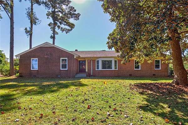 2 Acres of Residential Land with Home for Sale in Suffolk, Virginia