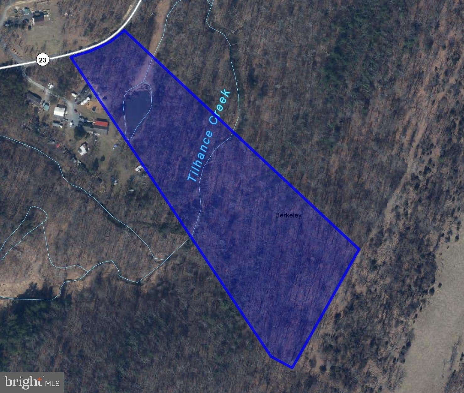 12.8 Acres of Recreational Land for Sale in Hedgesville, West Virginia