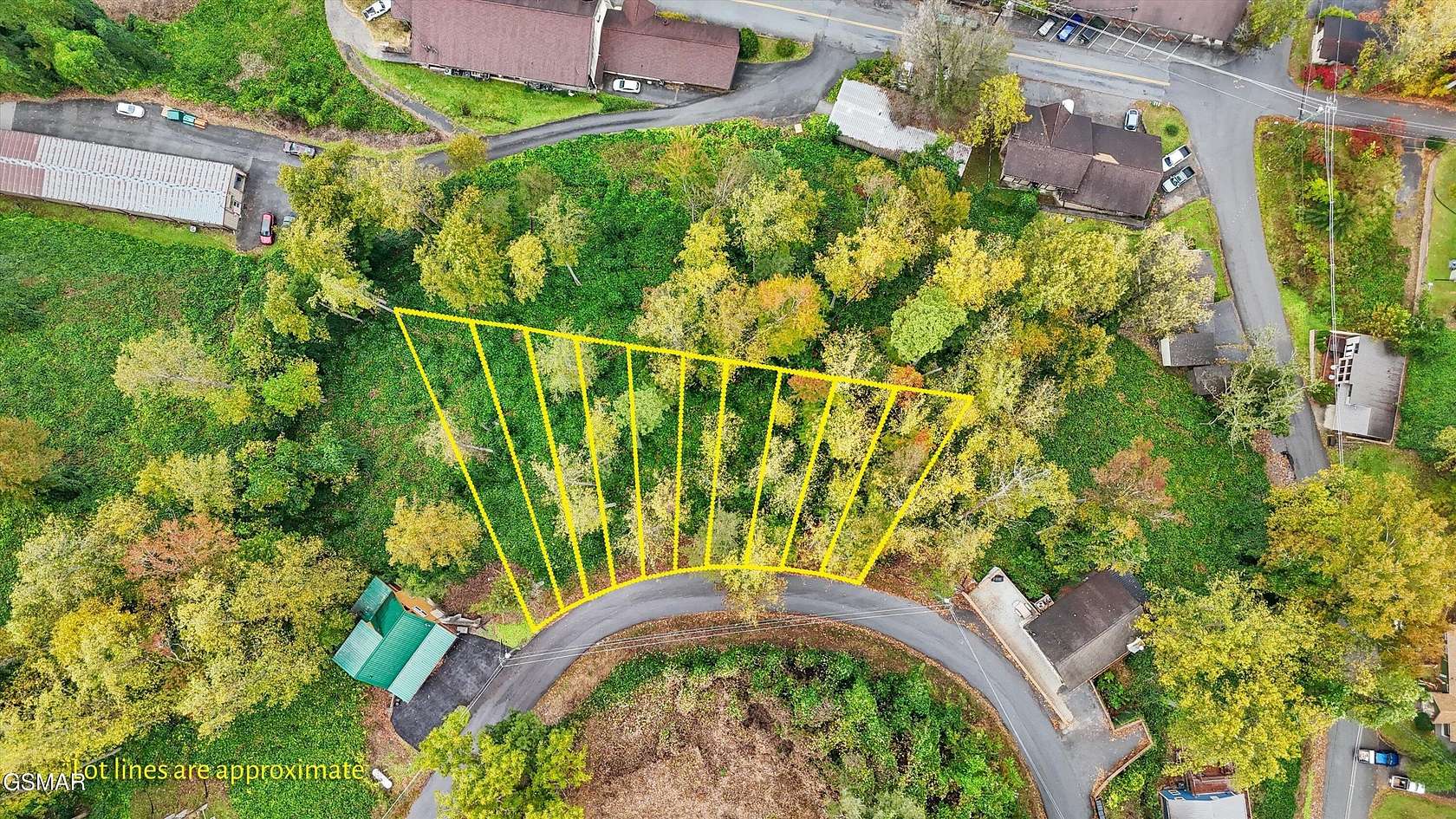 0.58 Acres of Commercial Land for Sale in Gatlinburg, Tennessee