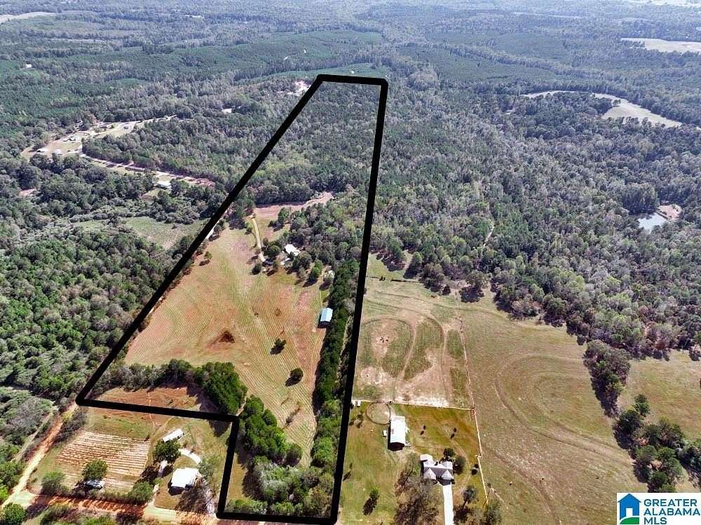 58 Acres of Land with Home for Sale in Clanton, Alabama
