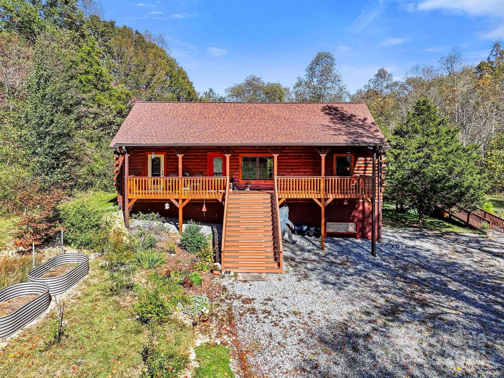 8 Acres of Land with Home for Sale in Union Mills, North Carolina