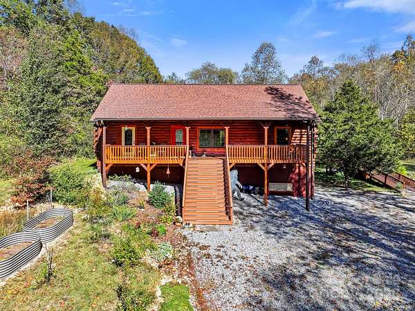 8 Acres of Land with Home for Sale in Union Mills, North Carolina