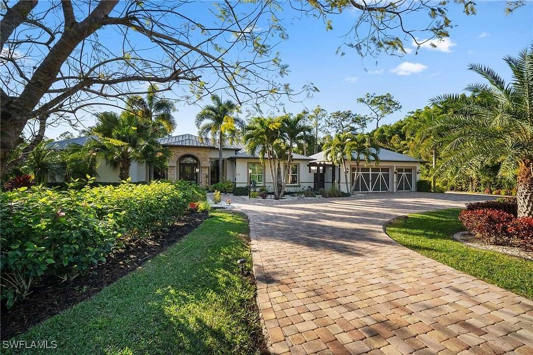 5.77 Acres of Land with Home for Sale in Naples, Florida