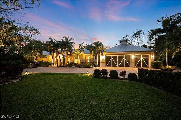 5.77 Acres of Land with Home for Sale in Naples, Florida