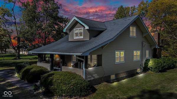 2 Acres of Residential Land with Home for Sale in Thorntown, Indiana