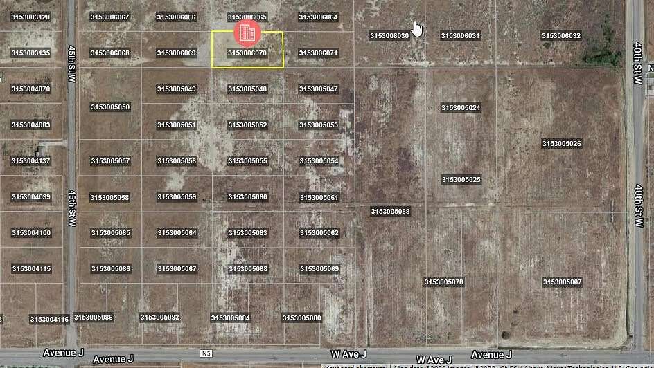 1.28 Acres of Land for Sale in Lancaster, California