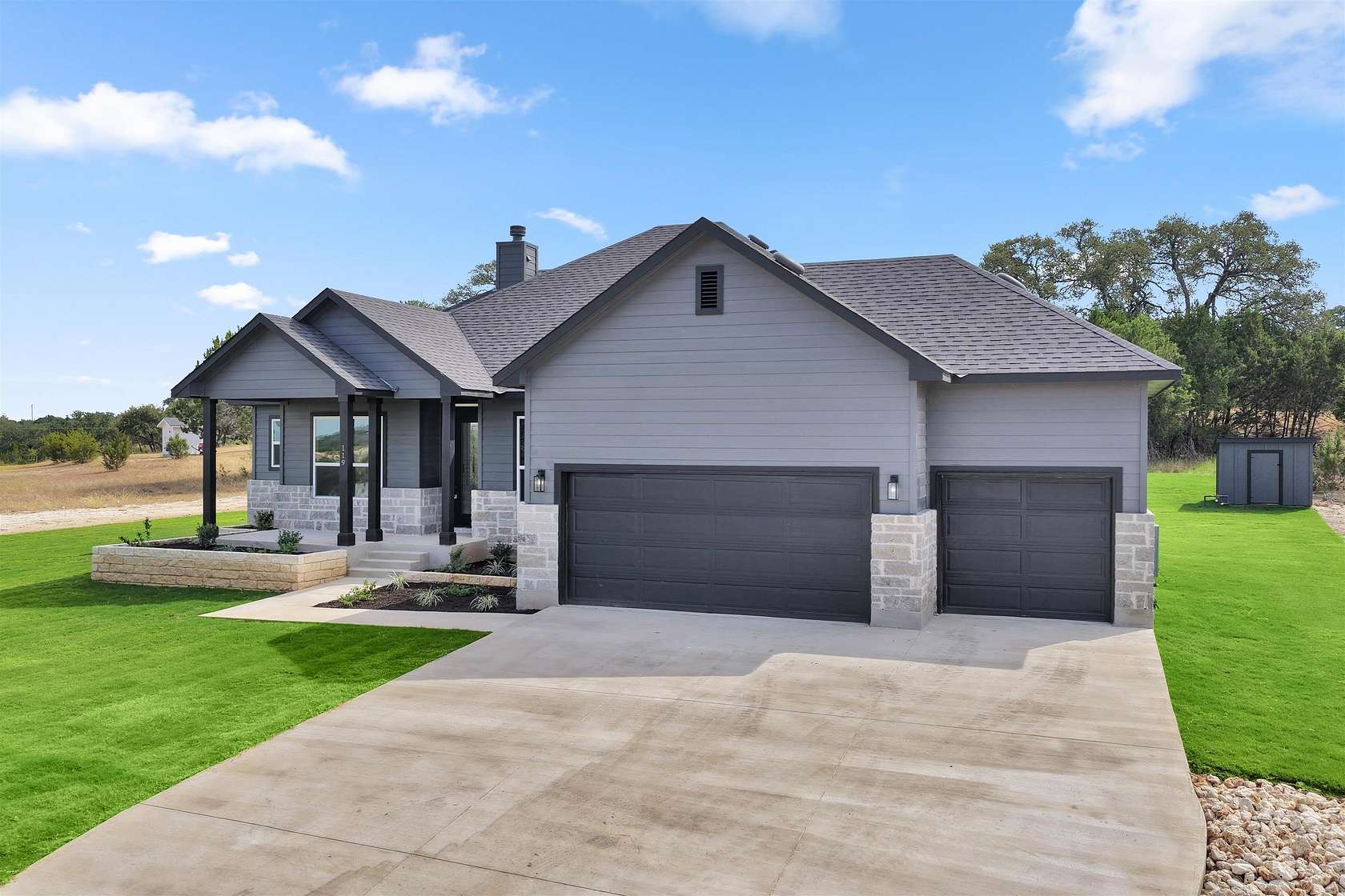 2.5 Acres of Residential Land with Home for Sale in Bertram, Texas