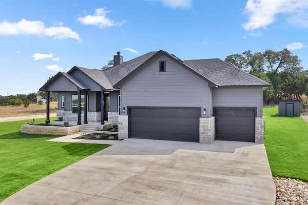 2.5 Acres of Residential Land with Home for Sale in Bertram, Texas