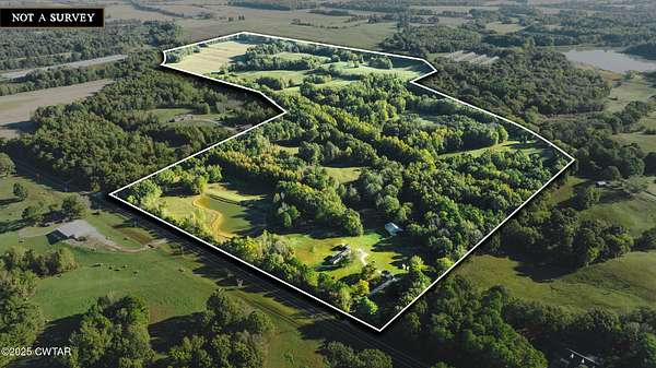 156 Acres of Land for Sale in Dresden, Tennessee