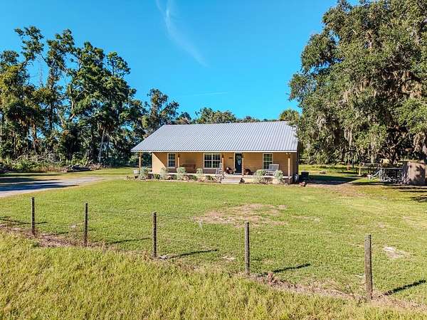 6.26 Acres of Land with Home for Sale in Old Town, Florida