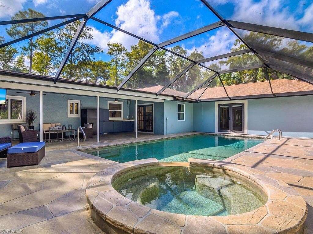 1.59 Acres of Residential Land with Home for Sale in Naples, Florida