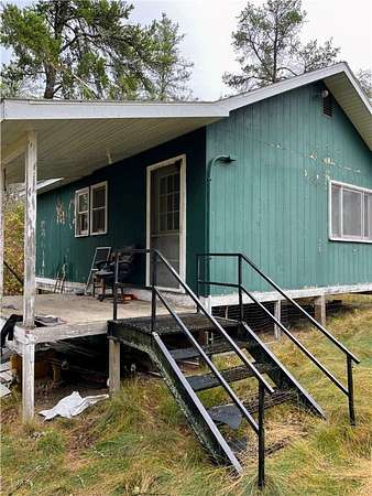 10 Acres of Recreational Land with Home for Sale in Gordon, Wisconsin