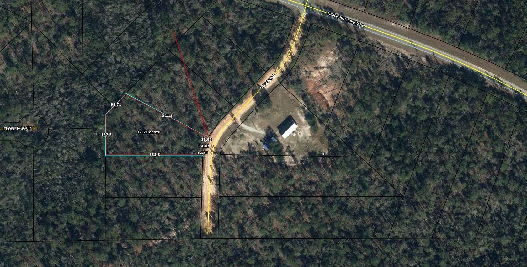1.12 Acres of Residential Land for Sale in Marianna, Florida