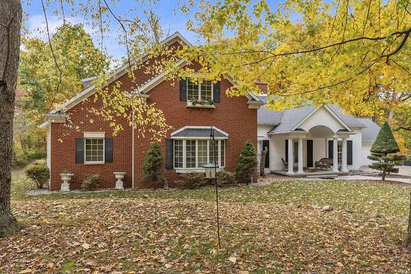 9.89 Acres of Land with Home for Sale in Kendallville, Indiana