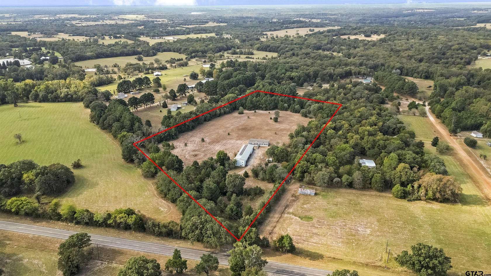 10 Acres of Land with Home for Sale in Ben Wheeler, Texas