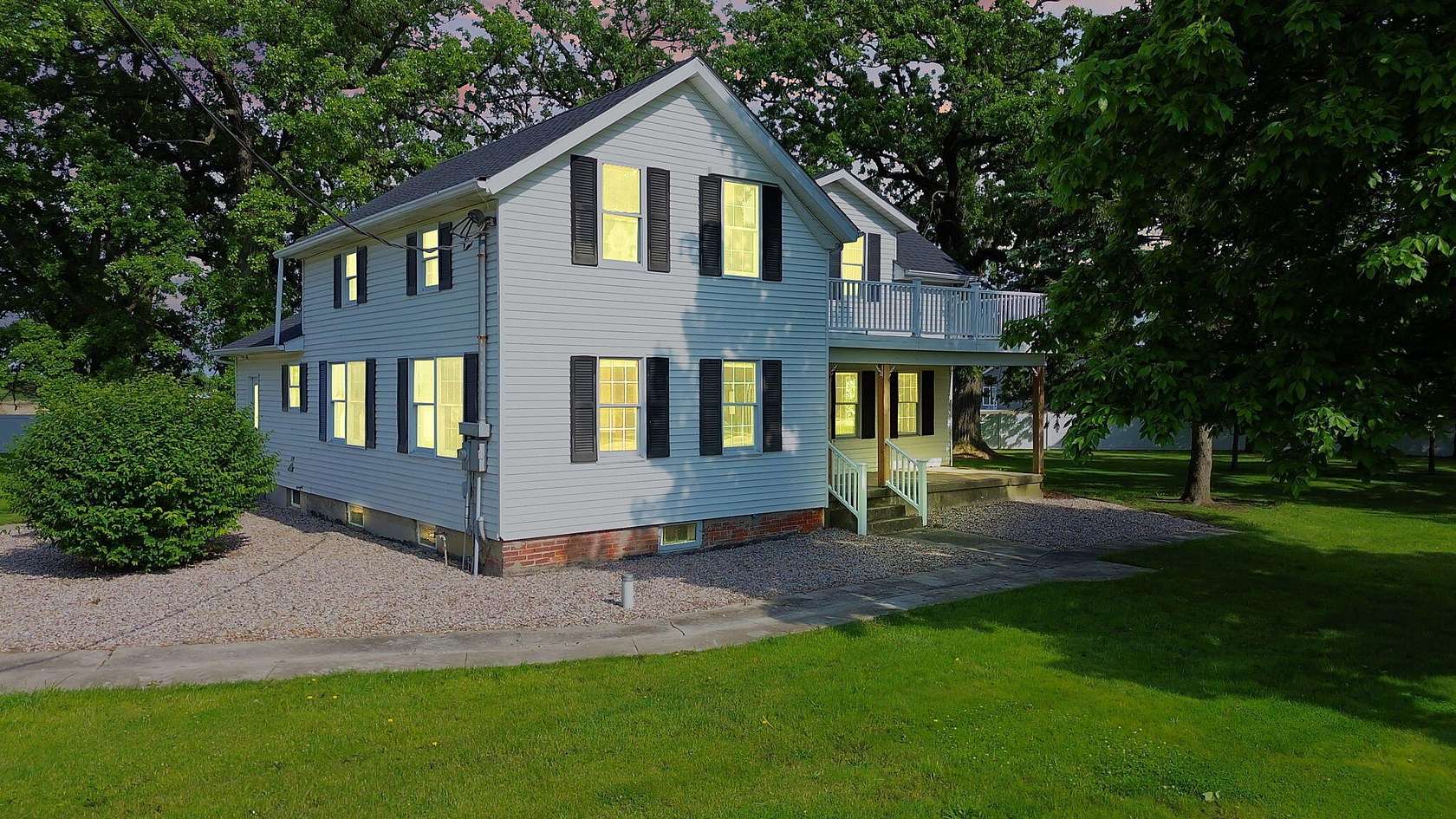 3.12 Acres of Residential Land with Home for Sale in Crown Point, Indiana